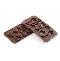 Stampo cioccolatini chiavi silicone Silikomart forno easychoc keys SCG33